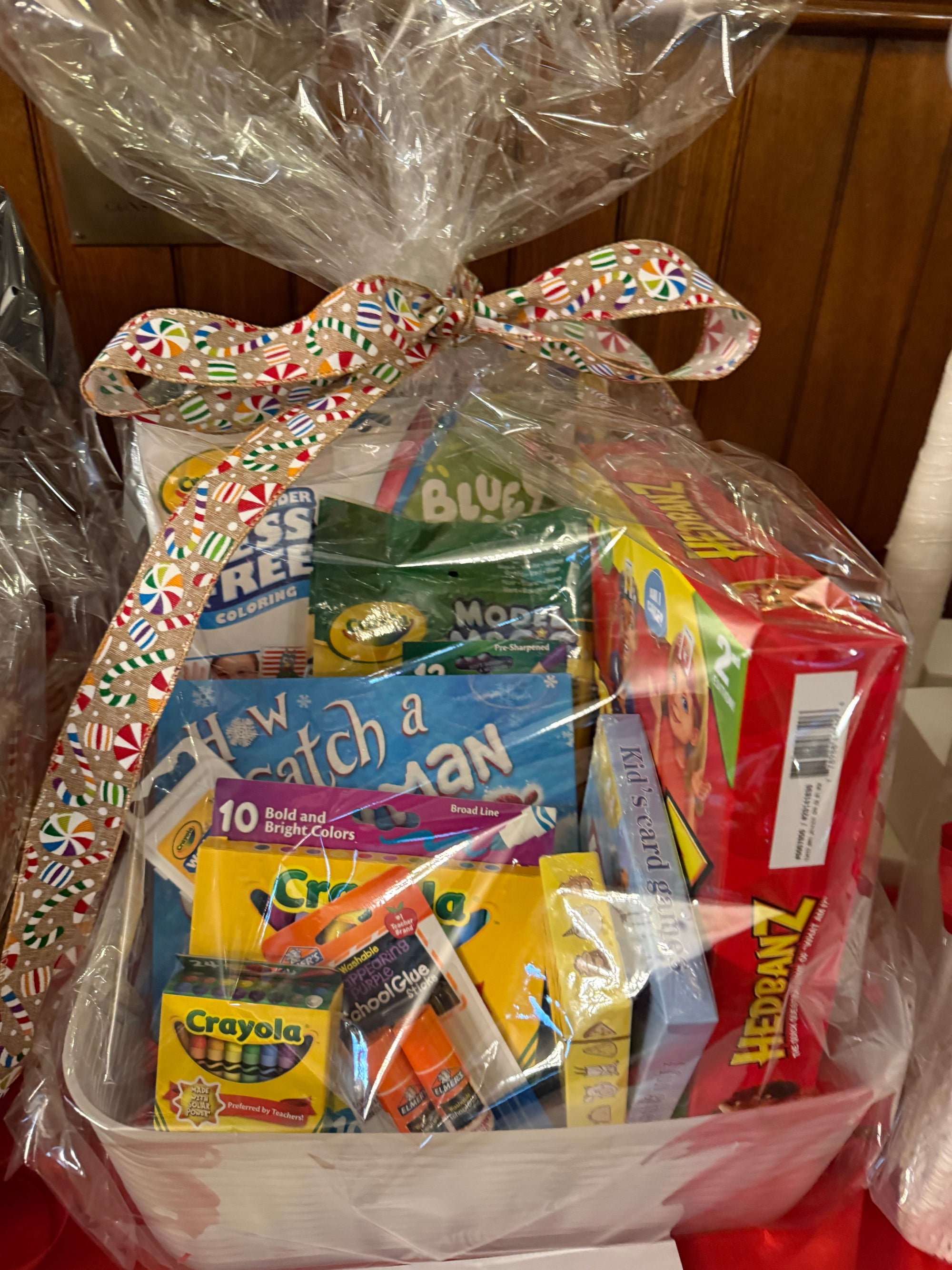 Kids Art/Games Basket